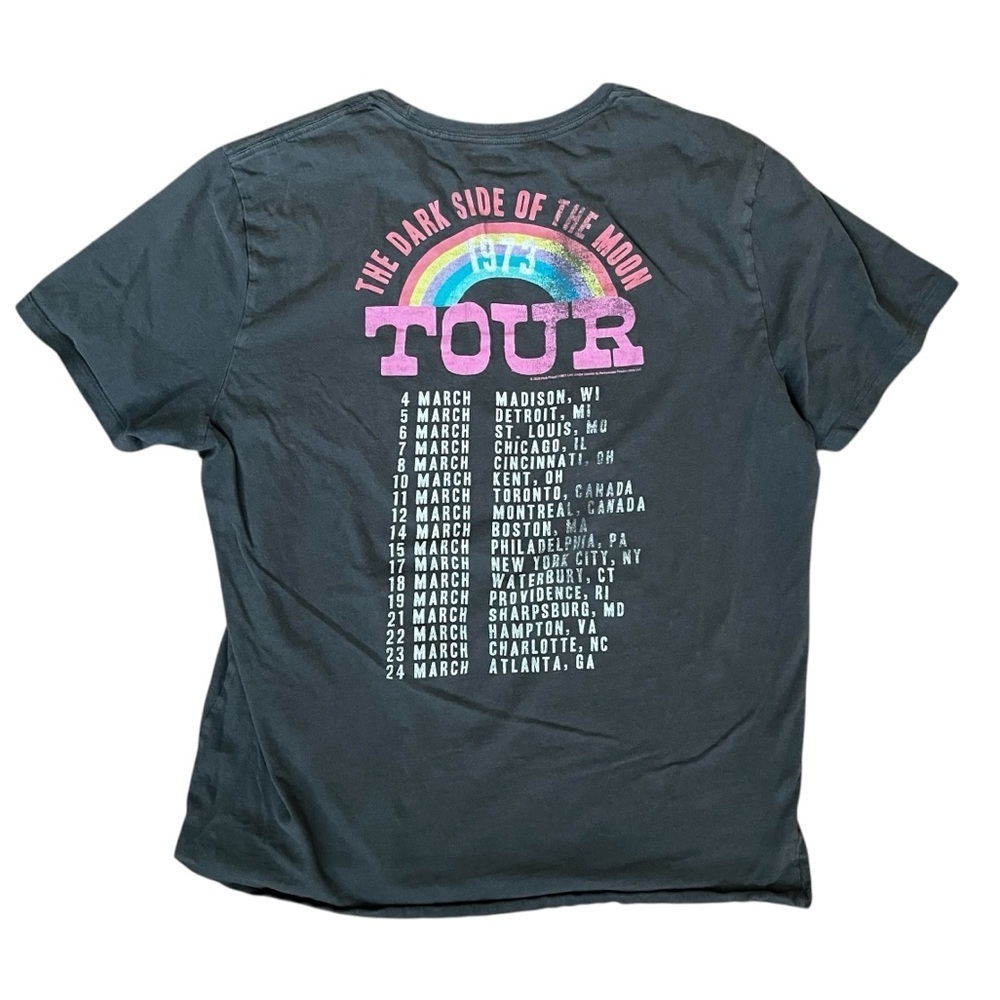Pink Floyd Men’s XL Gray Short Sleeve Shirt Old Navy Soft Cotton - Picture 4 of 4